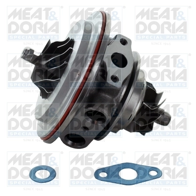 Core assembly, turbocharger